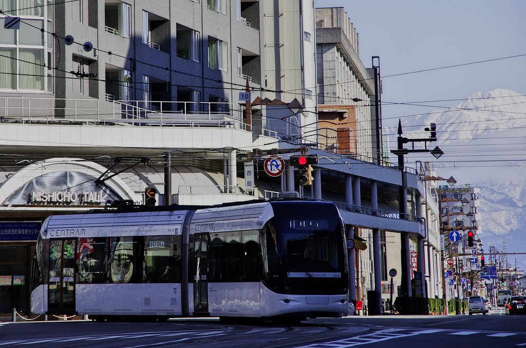 市内電車が走る風景１