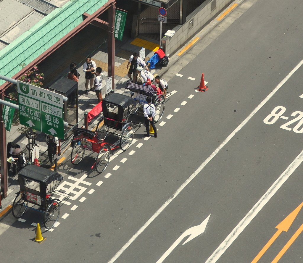 人力車乗り場