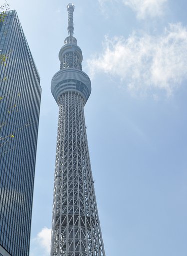 自転車駐輪場からの風景
