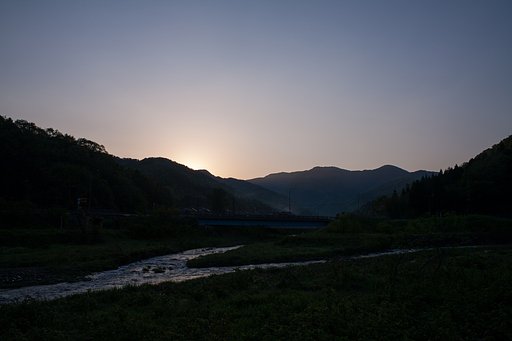 朝日の出前!