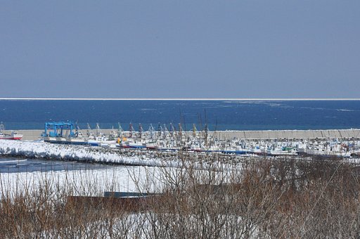 海開けを待つ船たち