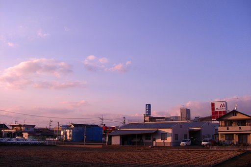 夕刻の定点