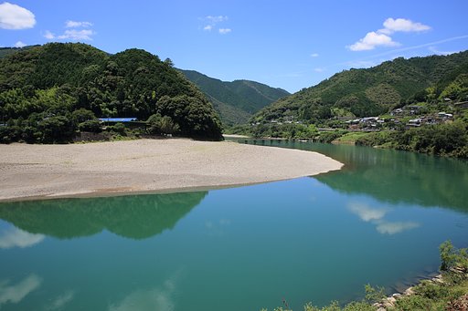 四万十流域の風景