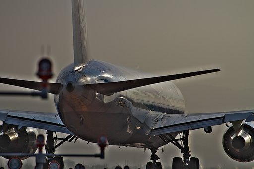 飛行機のお尻
