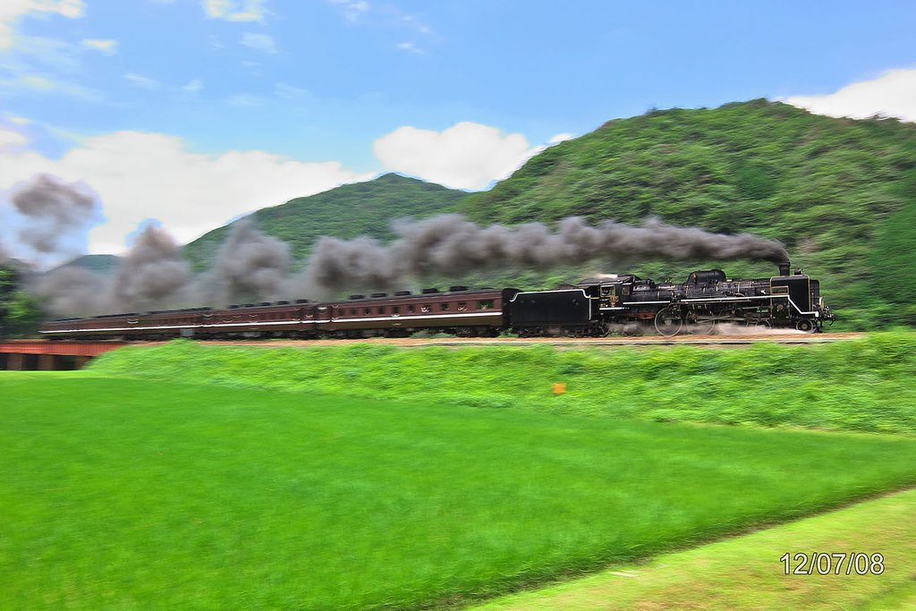 土日だけ運行のＳＬ （１) 改