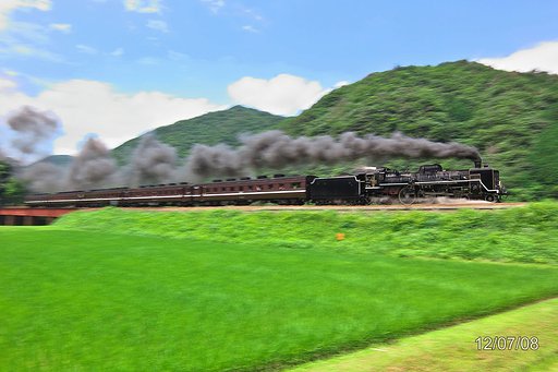 土日だけ運行のＳＬ （１) 改