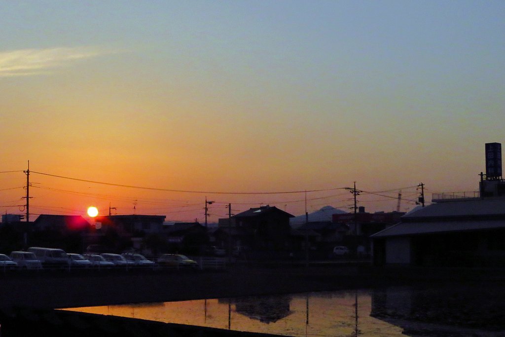 夕日夕焼け