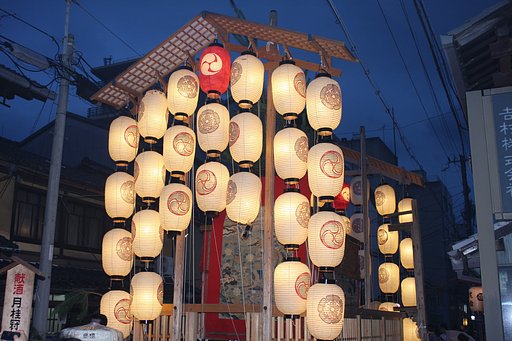 祇園祭りはまっさかり