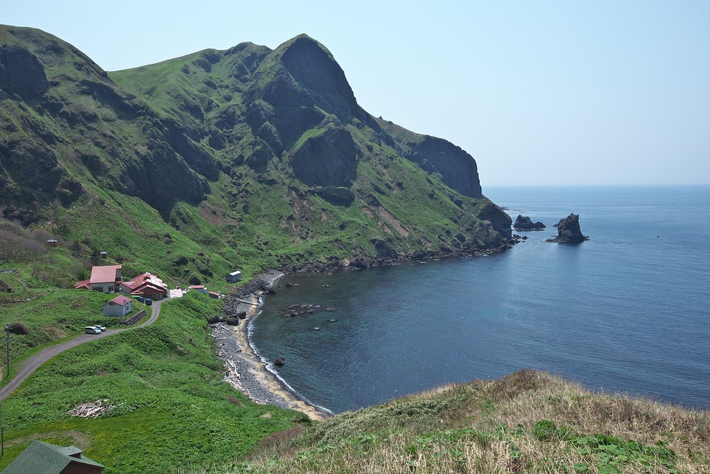 礼文島の眺望