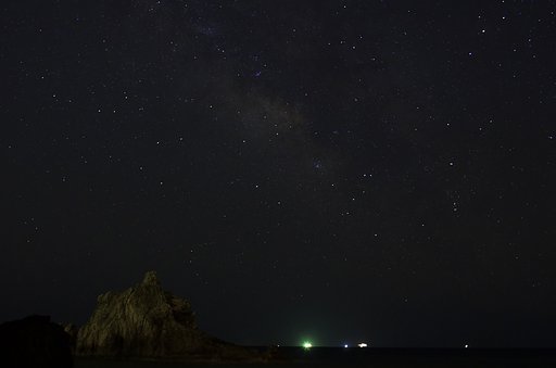 【淡彩】夏の天の川