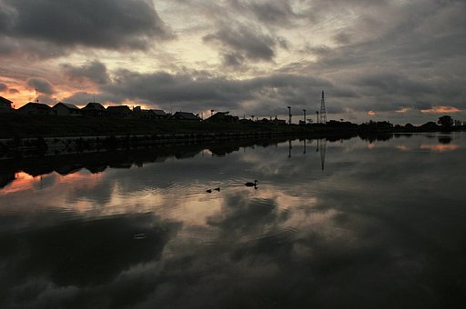 雲の夜明け１