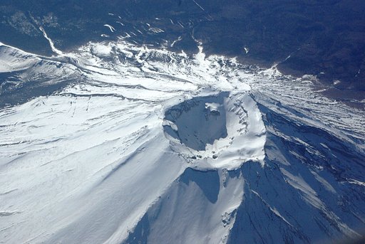 【日本】一の山を真上から