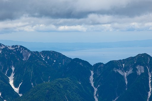 山頂から