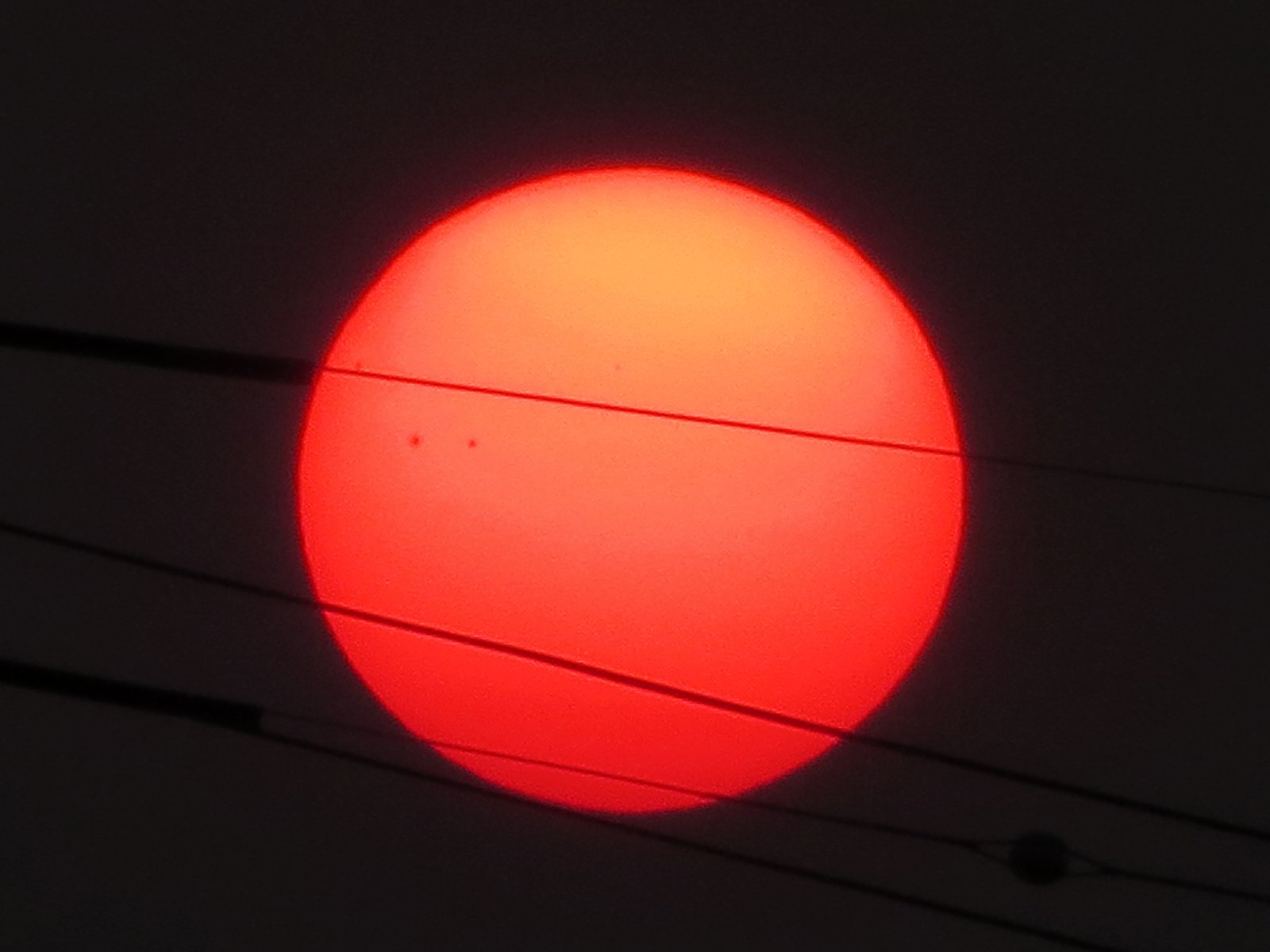 【夕日】そのもの