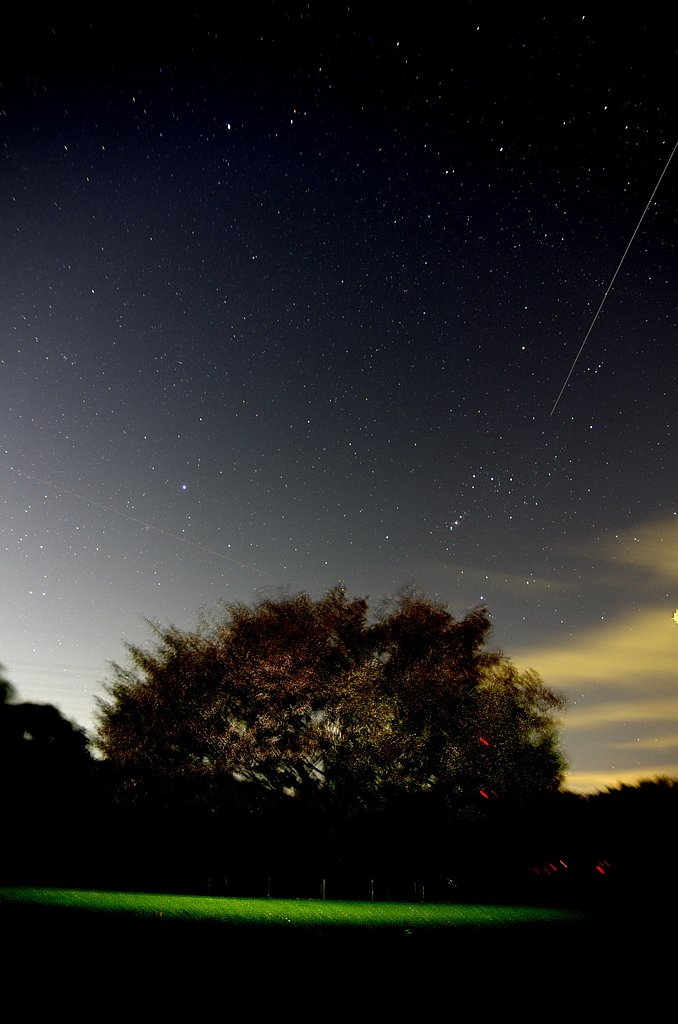 智光山の星空