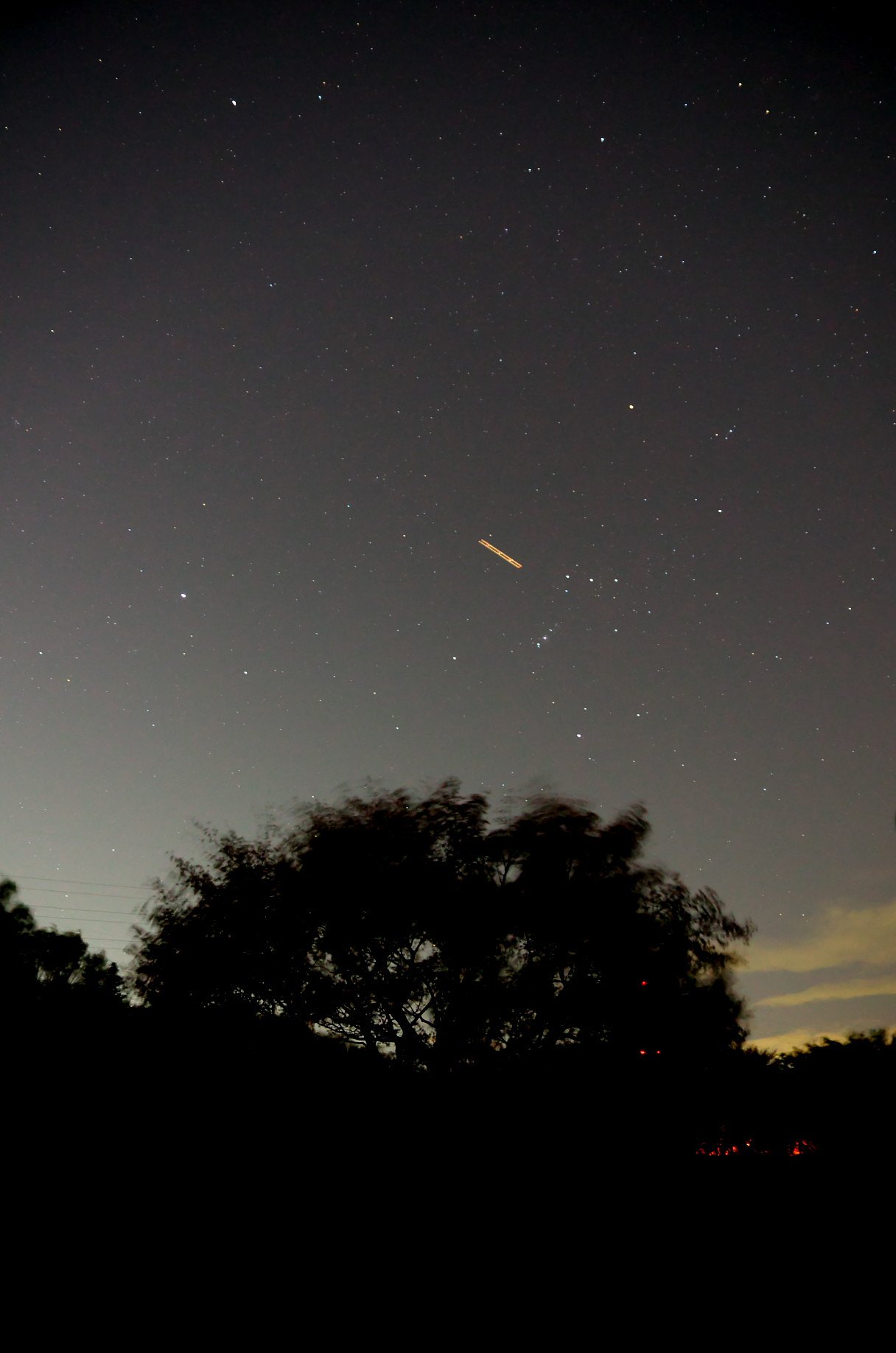 智光山の星空　参考