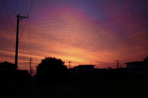 朝焼け　２