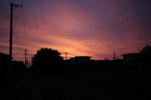 朝焼け