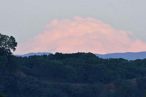 【四字熟語】紅雲富士