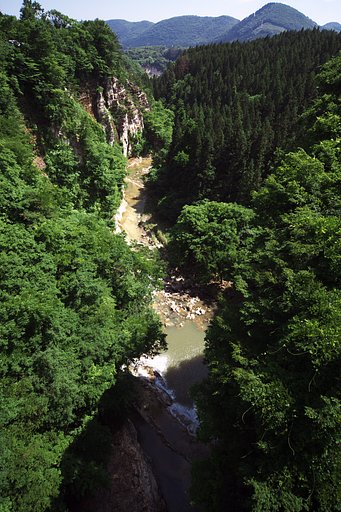熊ヶ根の渓谷