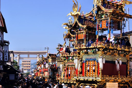 【日本】 屋台祭り
