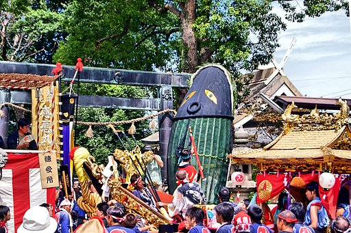 【夏の日】鯨船祭り