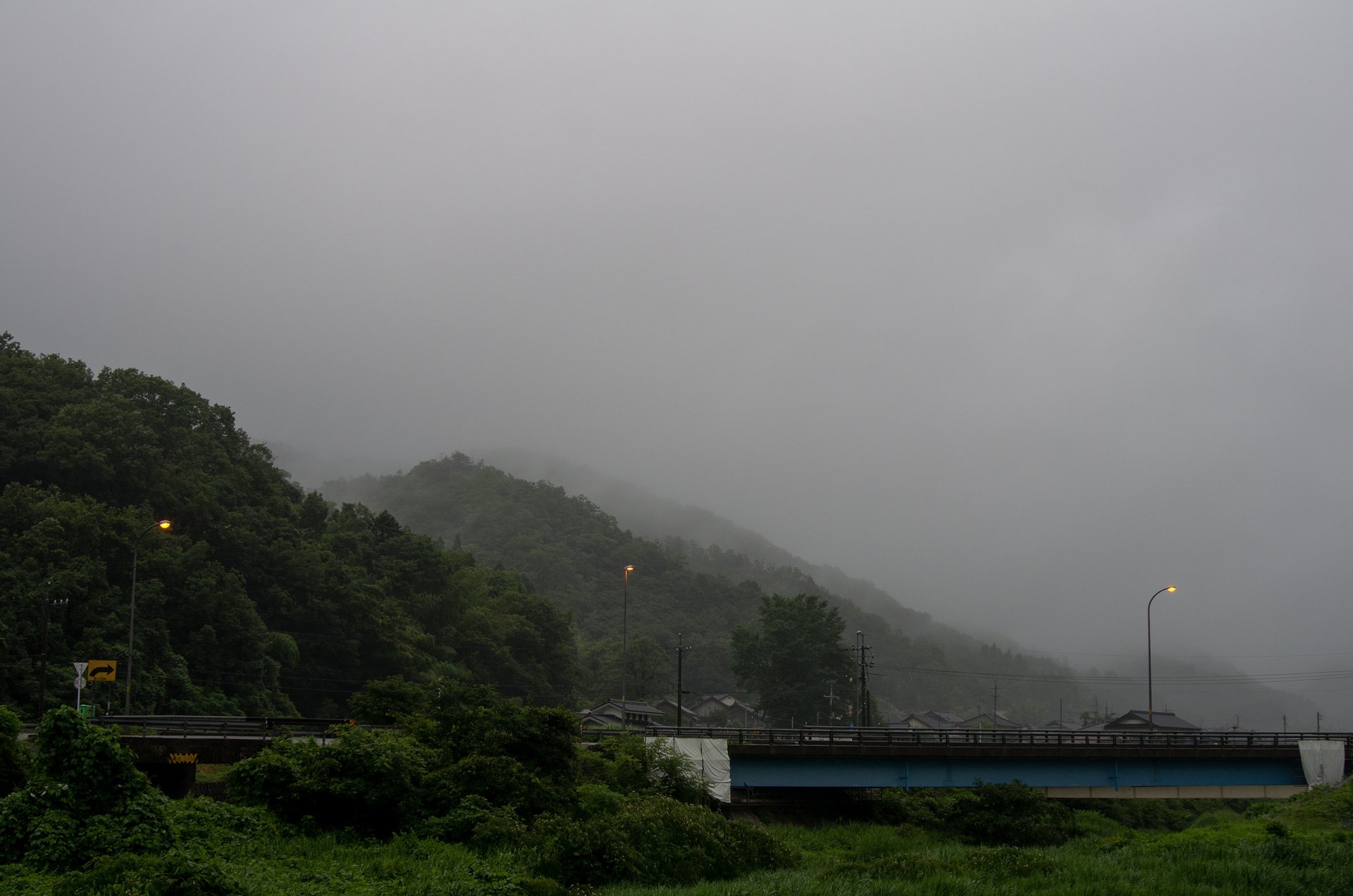 梅雨の大雨・・。