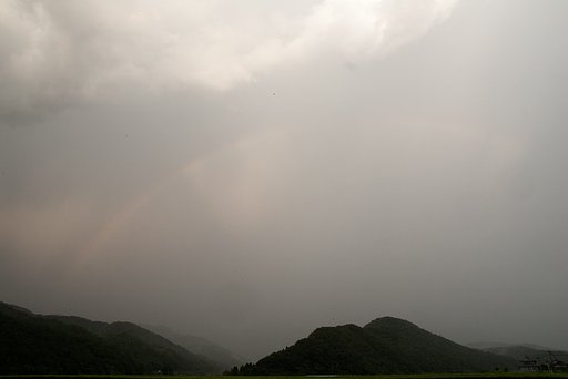 夕立が・・。