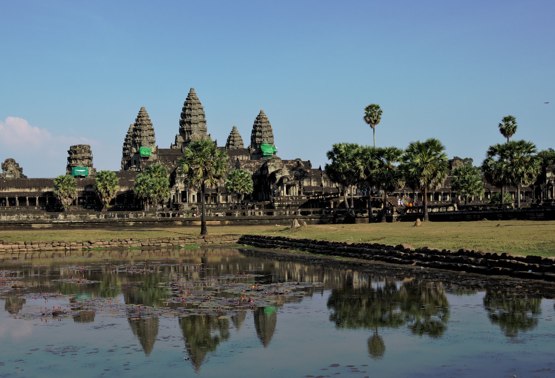 アンコール・ワットの全景