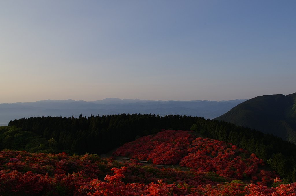 葛城山から大峰山系