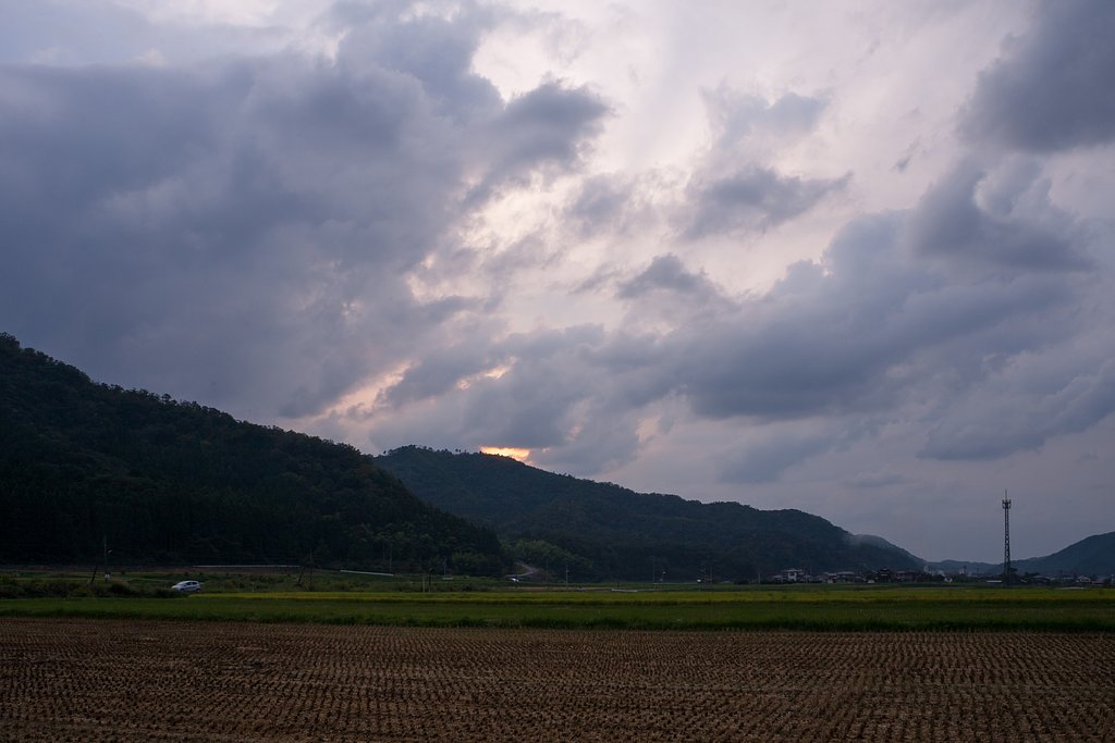 チョッピリ夕焼け。