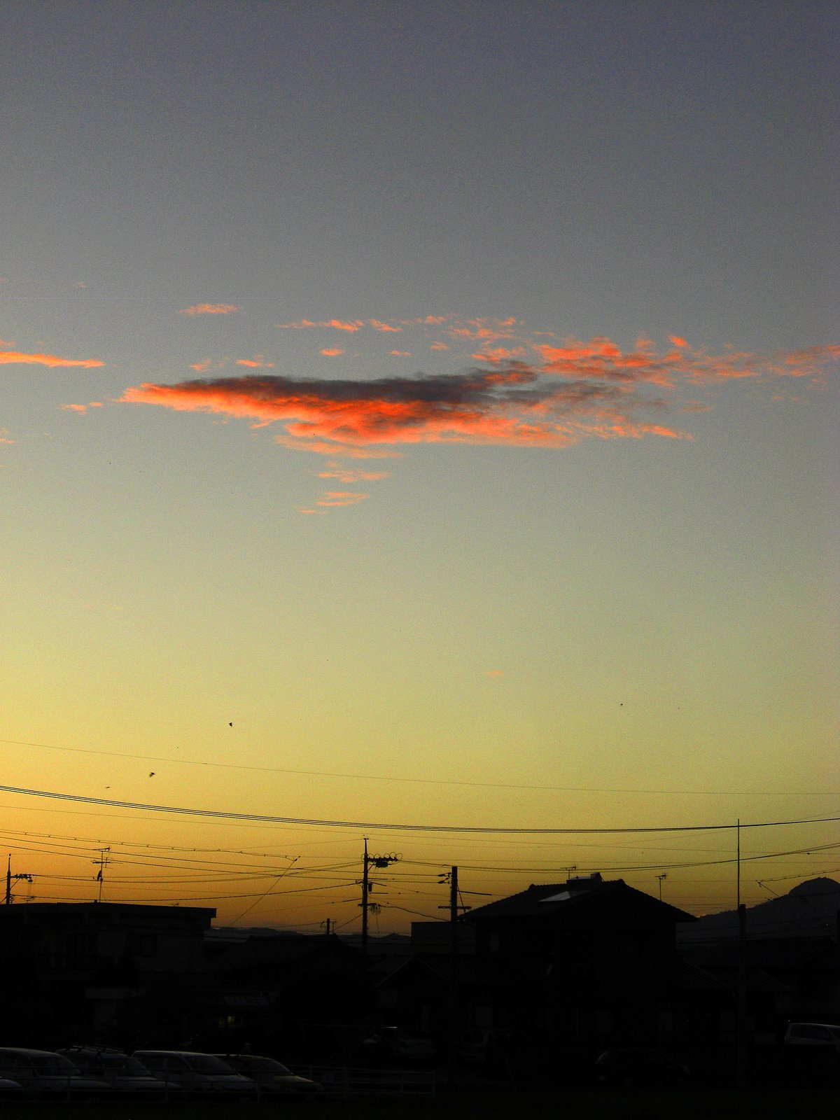 夕焼け雲