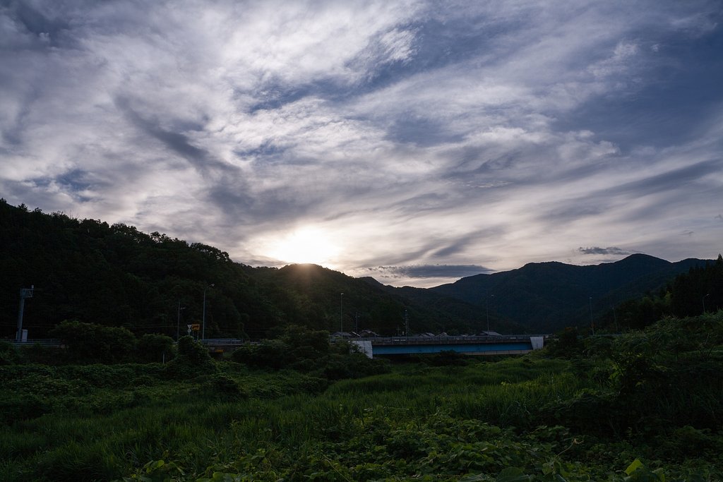 朝日の出の時間は・・。