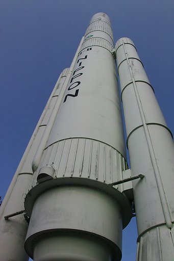 宇宙へ・・