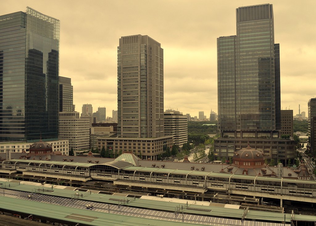 復元開業を迎える東京駅舎２