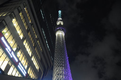 【ときめきのＢＬＵＥ】スカイツリー