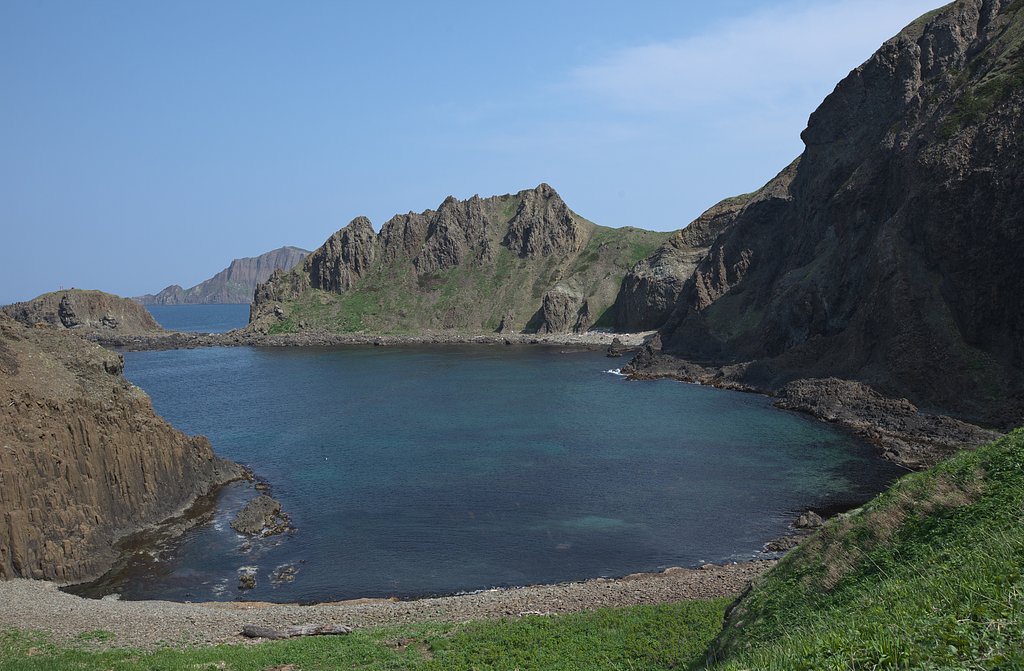 礼文島にて