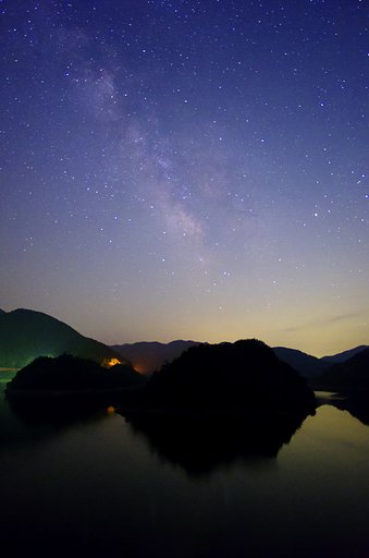 久しぶりの天の川