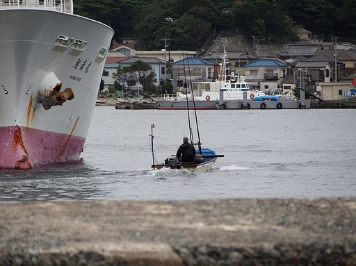水揚げが終わって