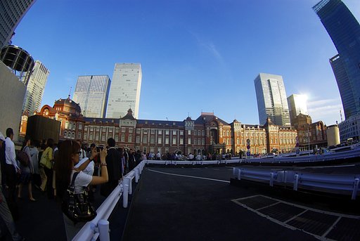 復元された東京駅