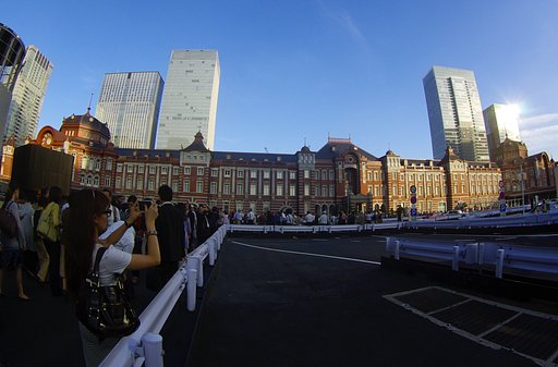 復元された東京駅ー２