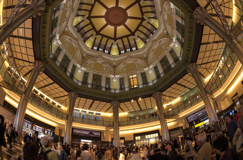 東京駅ドーム天井