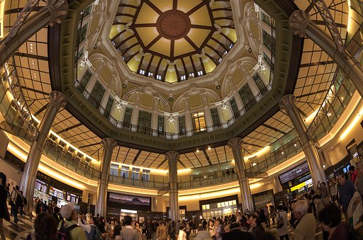 東京駅ドーム天井