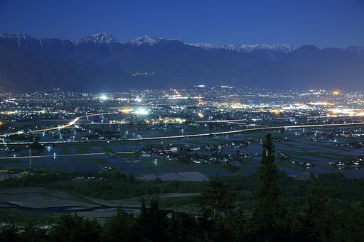 地上の天の川