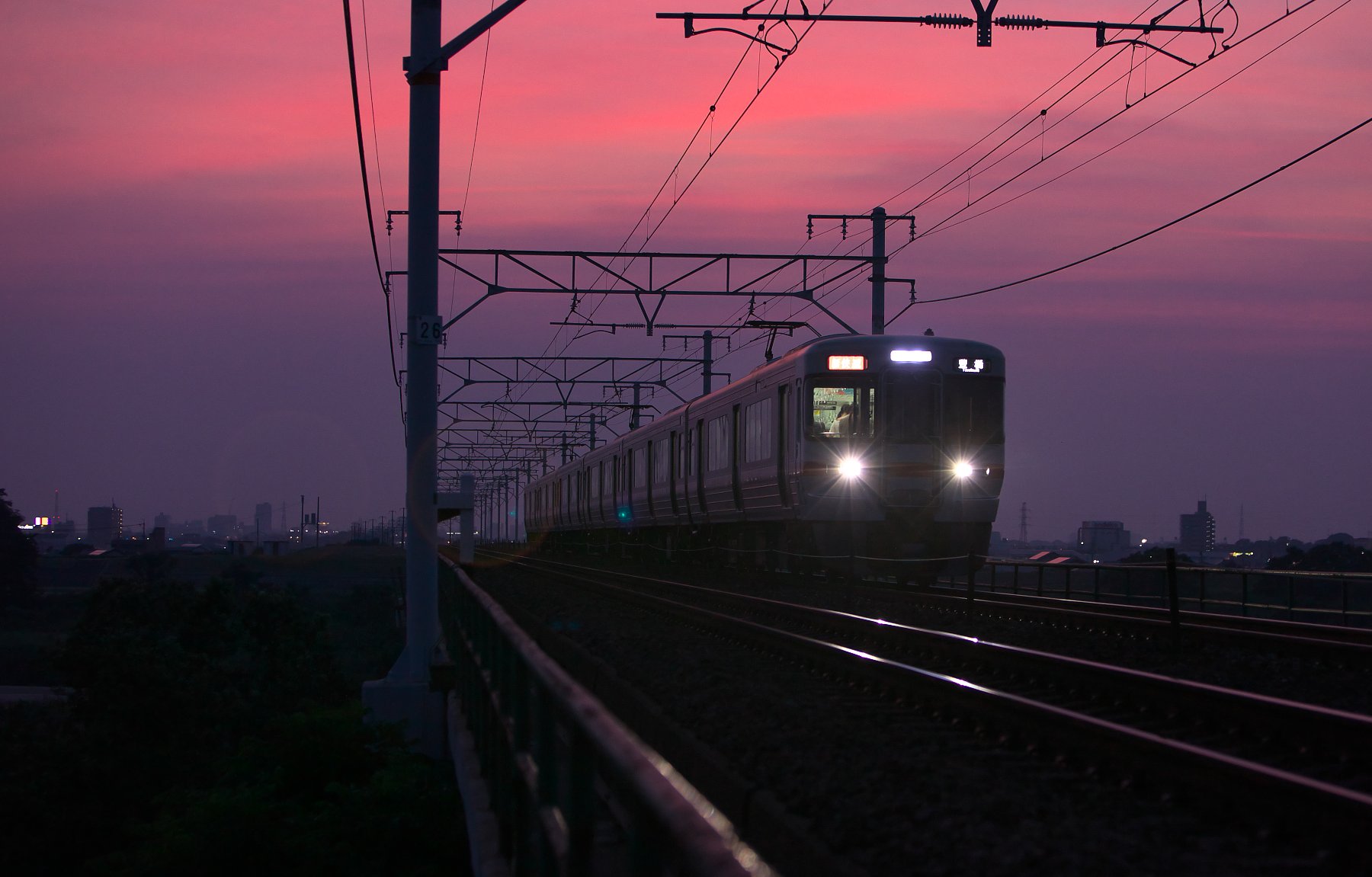 JR新快速 豊橋行