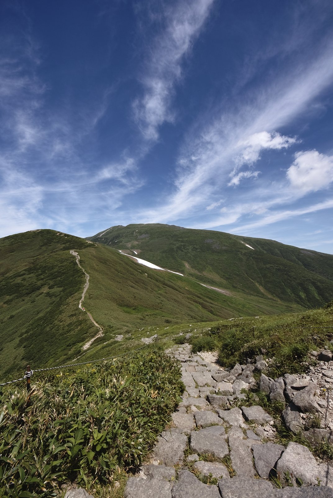 月山登山道