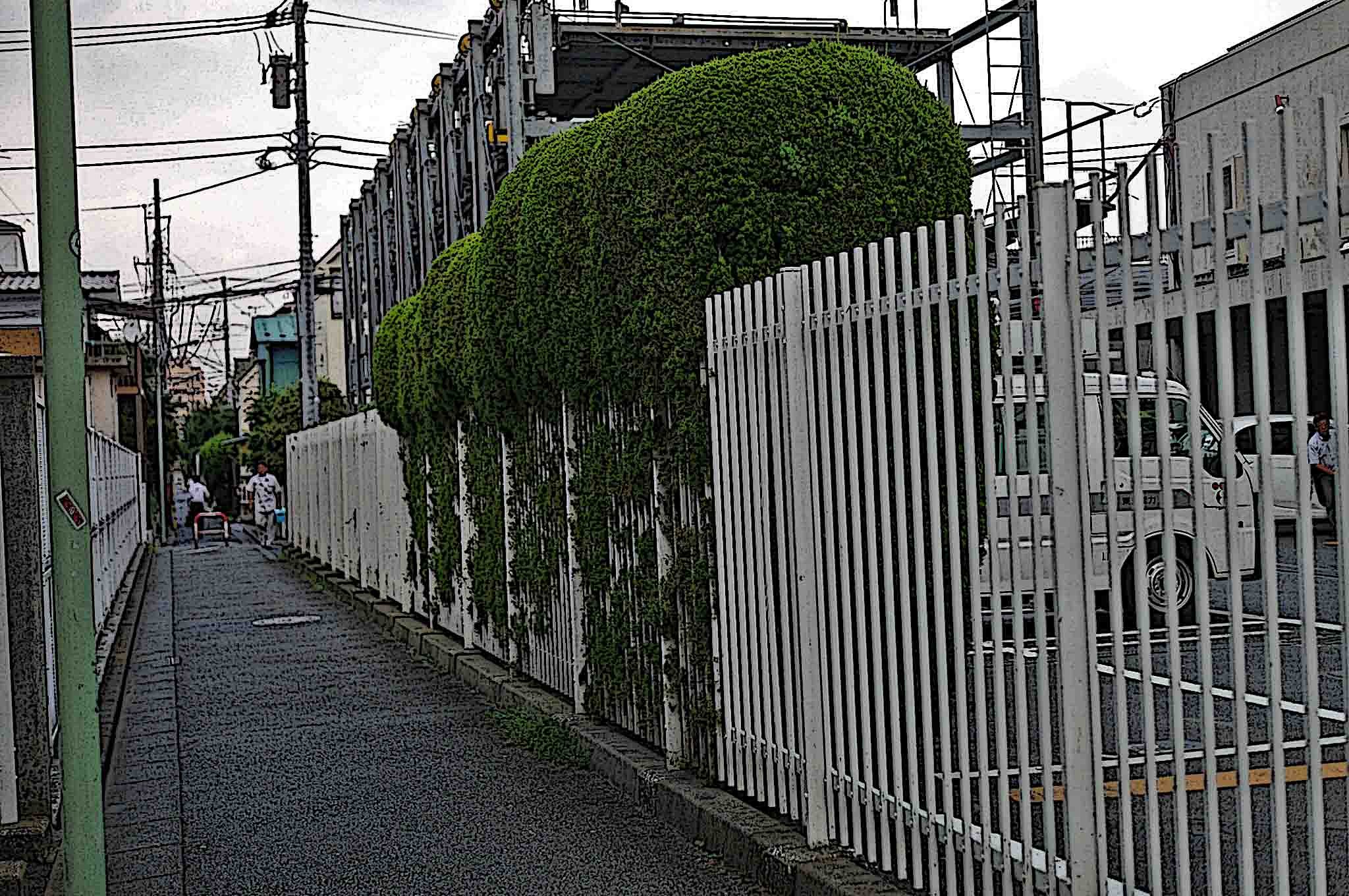 ㍵　駅への近道　㍵