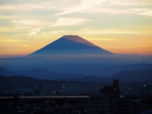 [夏の日]　夕暮れ