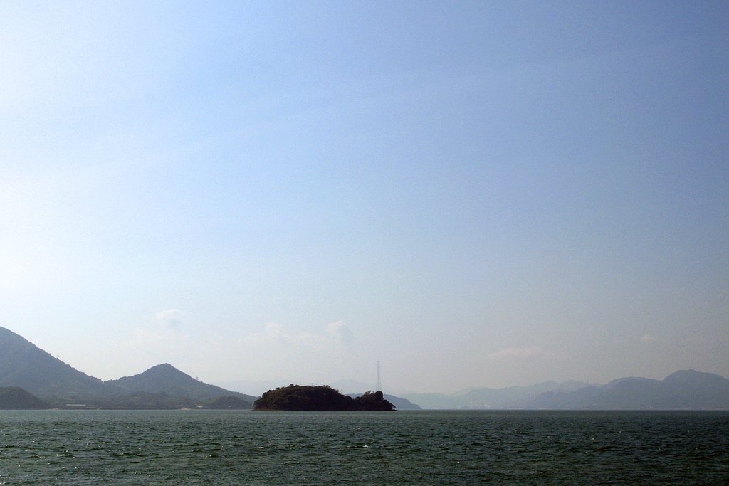 【逆光】ひょうたん島