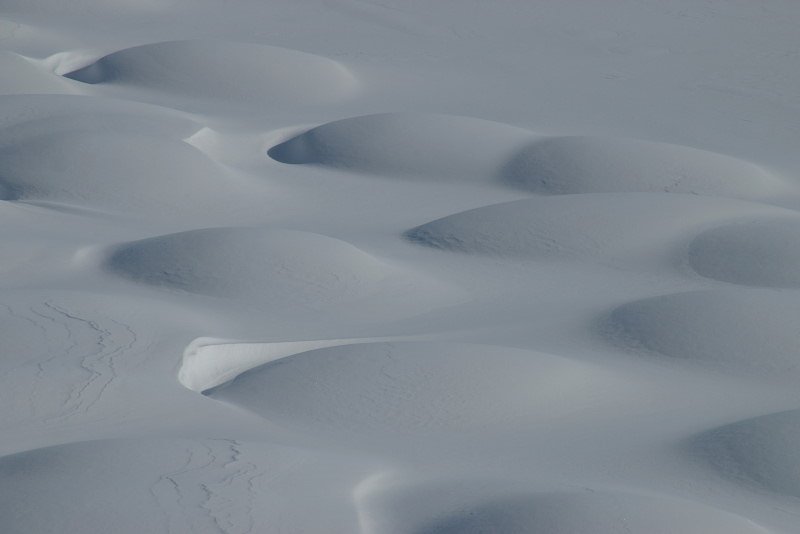 ふっくらと雪